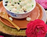 A picture of step 4 of Makhna, Sabudana kheer.