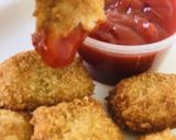 A picture of step 4 of Chicken nuggets.