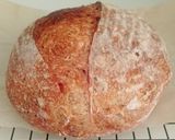 Foto langkah ke 26 dari resep Flaxseeds Ubi Ungu Swirl Sourdough Bread.