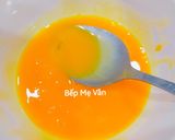 Hình bước làm 1 của món Mắm chưng thịt bằm hột vịt