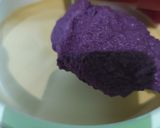 Foto langkah ke 4 dari resep 595. Bolu Ubi Ungu Gula Palem.