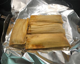 Foto del paso 1 de la receta: “Recalentao de Tamales al Comal”