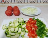Foto del paso 2 de la receta: Salchichas con sanfaina