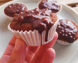 Foto del paso 11 de la receta: Magdalenas de anís con ganache crujiente de chocolate