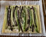 Une image de l'étape 3 de ☆Tarte Fine aux Asperges Vertes et Violettes☆.