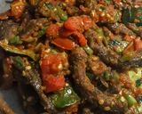 Foto langkah ke 7 dari resep Tongseng Belut Rica-Rica.