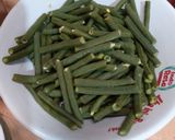 Foto langkah ke 1 dari resep Tumis Kacang Panjang, Tahu, Tempe.