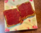A picture of step 2 of Beet Hummus Dip.
