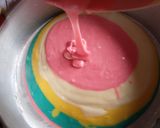 Foto del paso 11 de la receta: Torta arcoíris primaveral