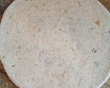 A picture of step 2 of Sattu prathay.