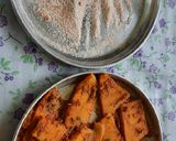 A picture of step 4 of Crispy Yam fritters suranche chaap veg crispy Yam fish fry.