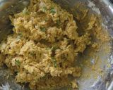 A picture of step 3 of Corn vada.