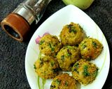 A picture of step 3 of Lauki Muthiya Balls.