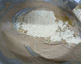 A picture of step 5 of Sattu Ladoo.