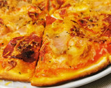 Foto del paso 3 de la receta: Pizza Pepperoni a mi estilo