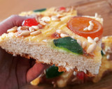 Foto del paso 7 de la receta: Coca de Sant Joan de crema, piñones y frutas confitadas