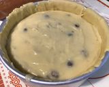 Une image de l'étape 12 de Flan pâtissier aux raisins de corinthe et vanille pâte brisée au rhum.