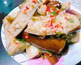 Hình bước làm 4 của món Cà tím trộn HQ(가지 무침)