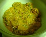 A picture of step 1 of Achari Mutton Dum Biryani.