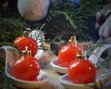 Une image de l'étape 3 de Tomates cerises comme des boules de Noël.