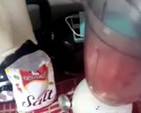 A picture of step 3 of Water melon juice.