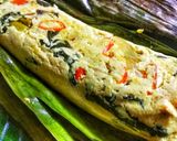 Foto langkah ke 3 dari resep Pepes Tahu Kelapa.