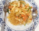 รูปขั้นตอนการทำที่ 5 ของ ผัดวุ้นเส้นสันในไก่