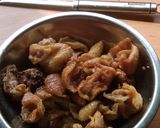 Csirkemáj pástétom sonkaprésben recept fázis 1 fotója
