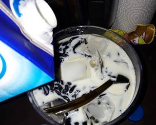 Cendol Cincau Hitam Kuah Susu - Step 2