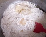 Foto langkah ke 3 dari resep Roti Tawar Homemade | Tanpa Telur, Tanpa Susu, Tanpa Margarin, Metode Waterroux.