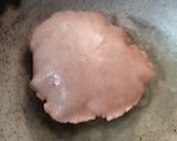 A picture of step 2 of Strawberry puri.