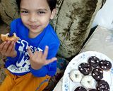 A picture of step 5 of Donuts with Egg 😊.