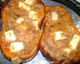Foto del paso 5 de la receta: Zapallo anco relleno gratinado