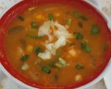 A picture of step 7 of Minestrone soup.