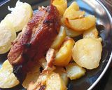 Kuktában főtt majd ropogósra sült Bőrös hús recept fázis 6 fotója