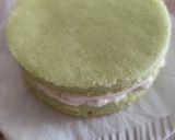 Foto langkah ke 14 dari resep Malaysian Pandan Gula Melaka Cake || Kek Pandan Gula Melaka.