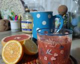 Une image de l'étape 6 de Jus Fraises Agrumes 🍹.