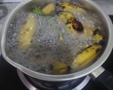 Foto langkah ke 3 dari resep Pisang Rebus Pandan.
