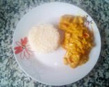 Foto del paso 6 de la receta: Lomo de cerdo con nata al curry con arroz blanco