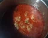 A picture of step 4 of Palak Qeemah.