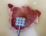 A picture of step 3 of Taiwanese Fried Pork Chops.