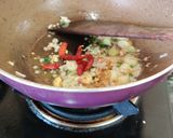 A picture of step 4 of Paneer Manchurian.