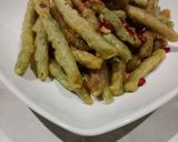 Foto langkah ke 9 dari resep Buncis Cabe Garam Khas Chinese Resto.