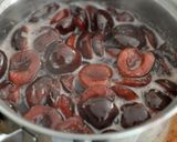 A picture of step 3 of Cherry & Chocolate Tart.