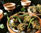A picture of step 5 of Thankuni Patar Bora (Centella Leaves Pakora / Fritters - Bong style).