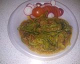 Foto del paso 4 de la receta: Espaguetis de zucchini con tinga