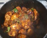 A picture of step 11 of Kadhai Chicken Indian Restaurant Style.