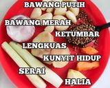 Gambar langkah 1 resipi Singgang Ayam.