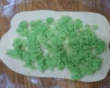 Hình bước làm 3 của món Bánh mì ngọt nhân sữa dừa