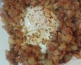 A picture of step 3 of Hash and Eggs.
